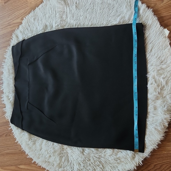 ANTONIO BERARDI Made in Italy Black Silk Skirt - Picture 11 of 11